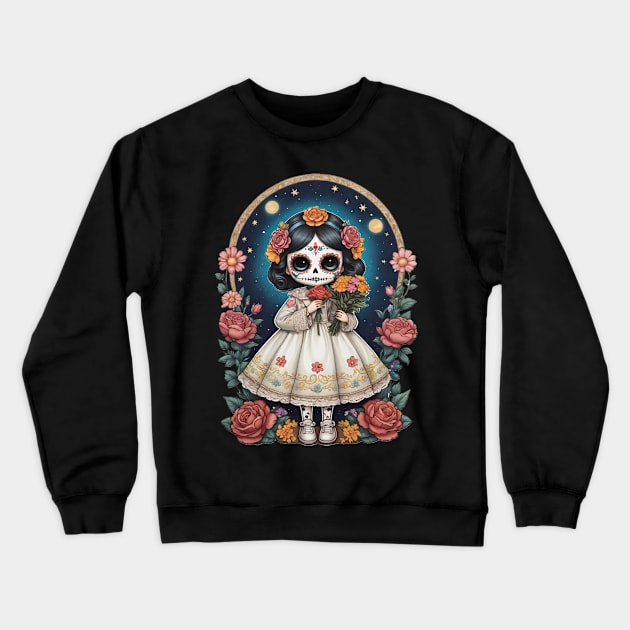 Dreamy Delight Doll Crewneck Sweatshirt by Absinthe Society 